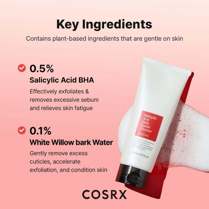 COSRX - Salicylic Acid Daily Gentle Cleanser - 150ml